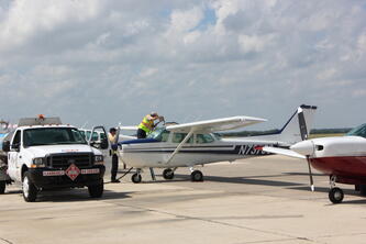 Dollar Avgas at Redbird Skyport