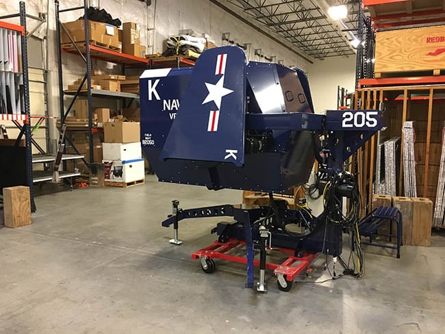 Redbird Flight and EAA Warbirds of America Unveil Corsair Simulator